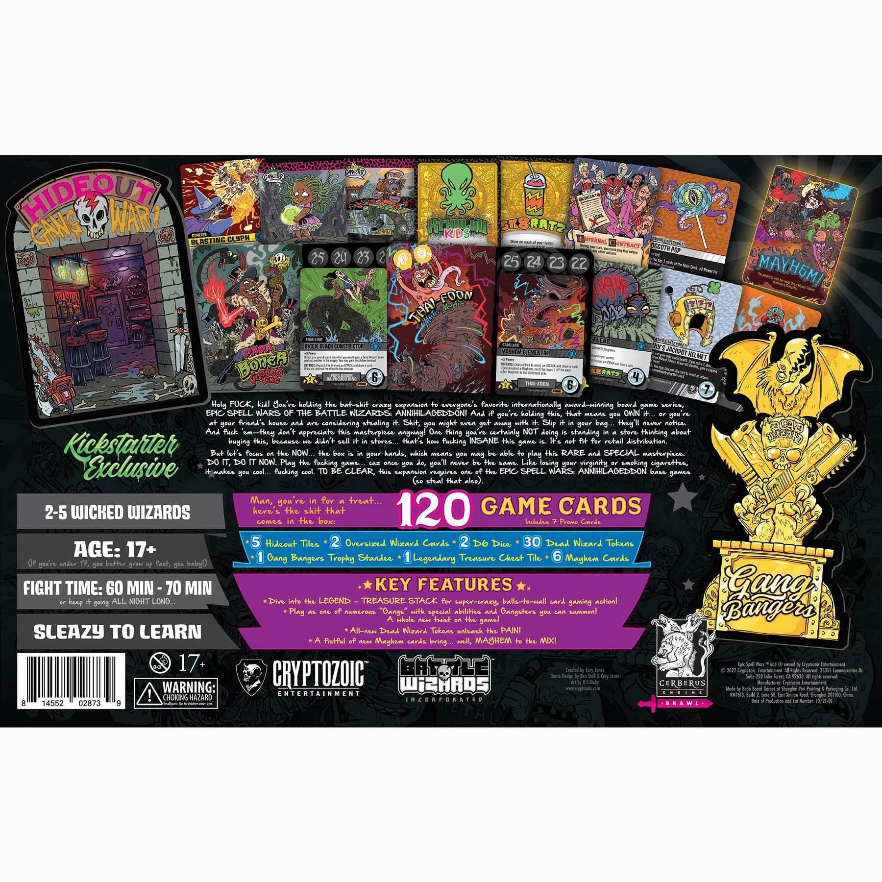 Epic Spell Wars of the Battle Wizards: ANNIHILAGEDDON — Gang Bangers (KICKSTARTER EXCLUSIVE) - 
