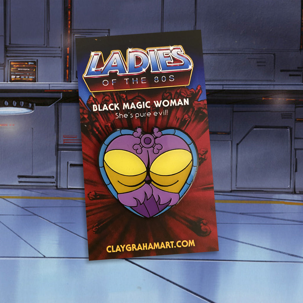 Ladies of the 80s 1.5" soft enamel pins