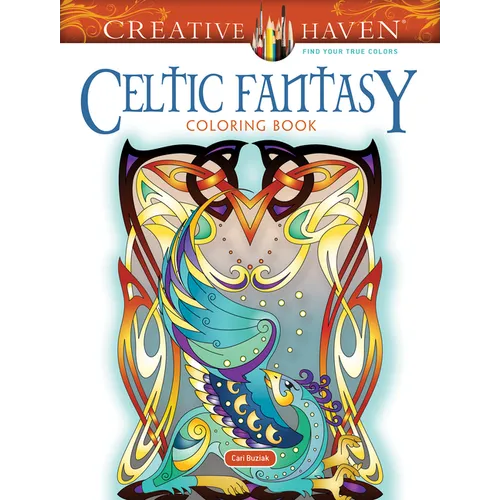 Creative Haven Celtic Fantasy Coloring Book