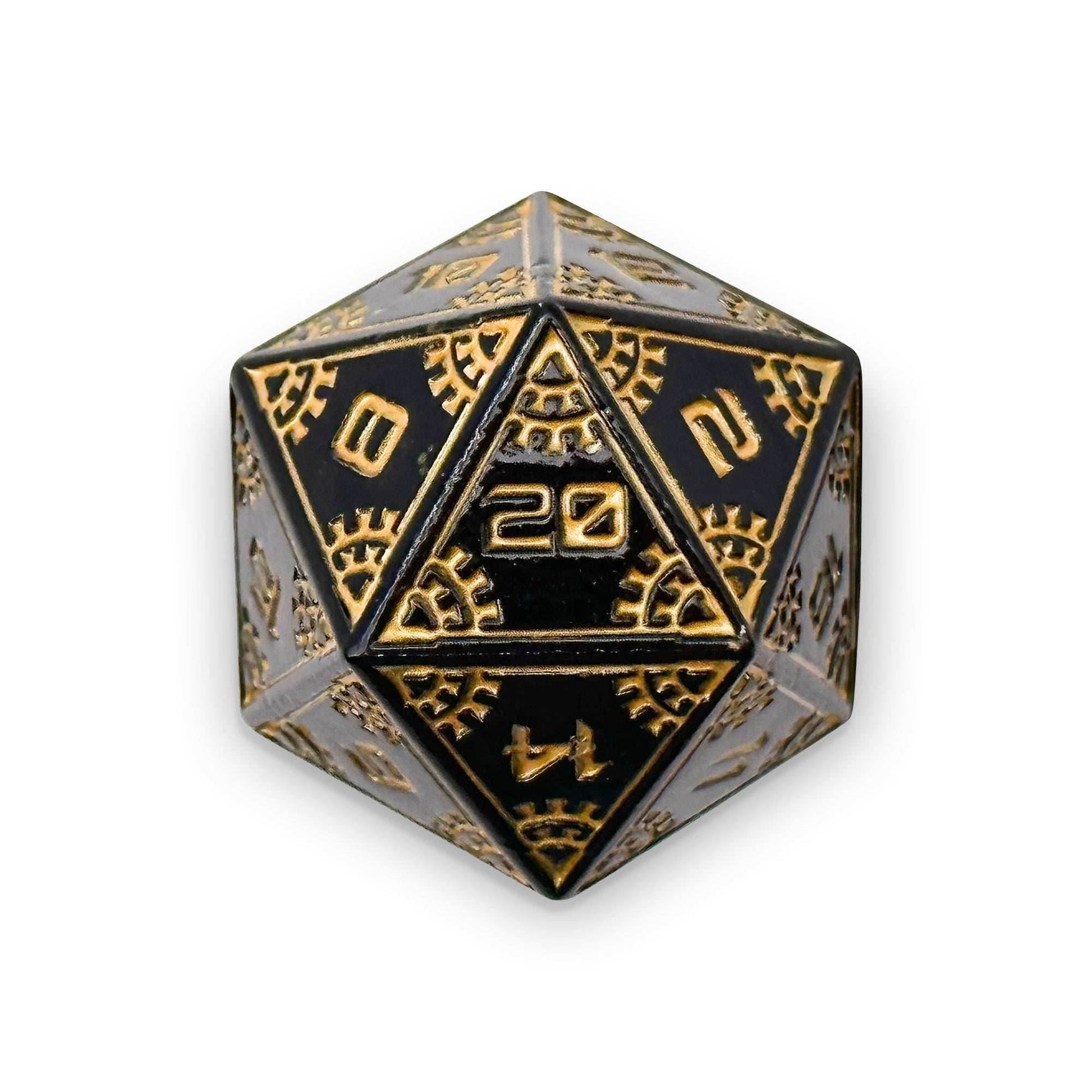 Space Dice Meteor Runestones™ - 25mm D20 - Eclipse - 