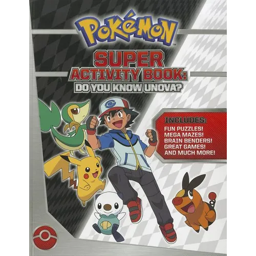 Pokémon Super Activity Book: Do You Know Unova?