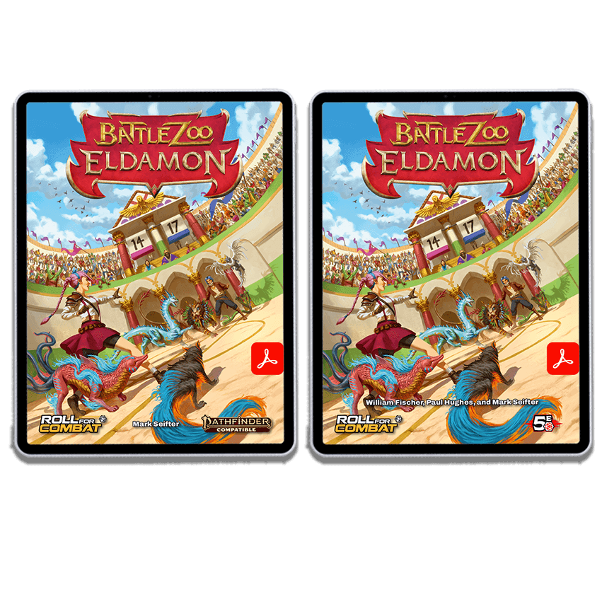 Battlezoo Eldamon PDF - D&D 5E and Pathfinder 2e / PDF Only