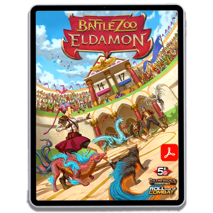 Battlezoo Eldamon Hardcover & PDF - Pathfinder 2nd Edition Hardcover & PDF