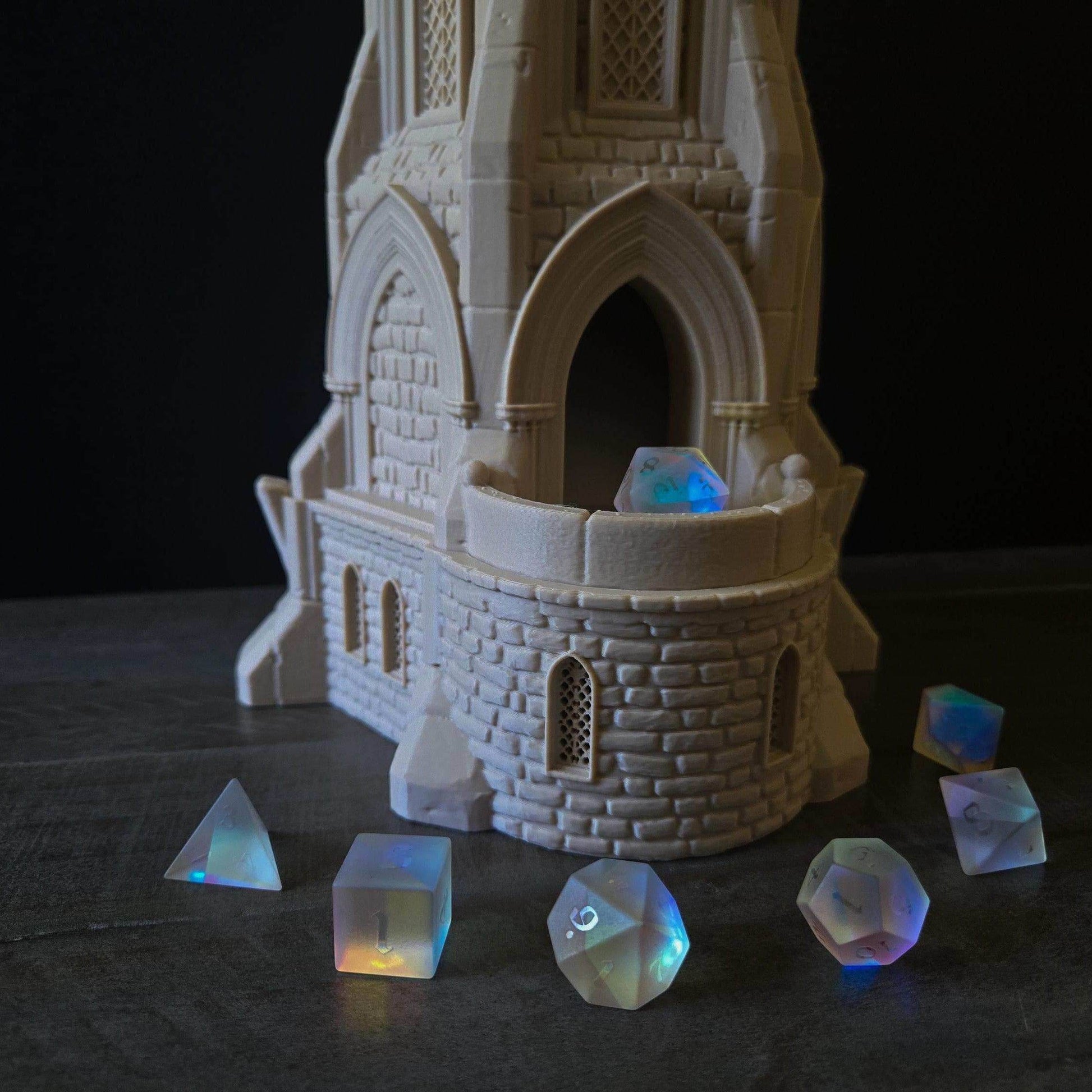 Elvish Large DND Dice Tower - 