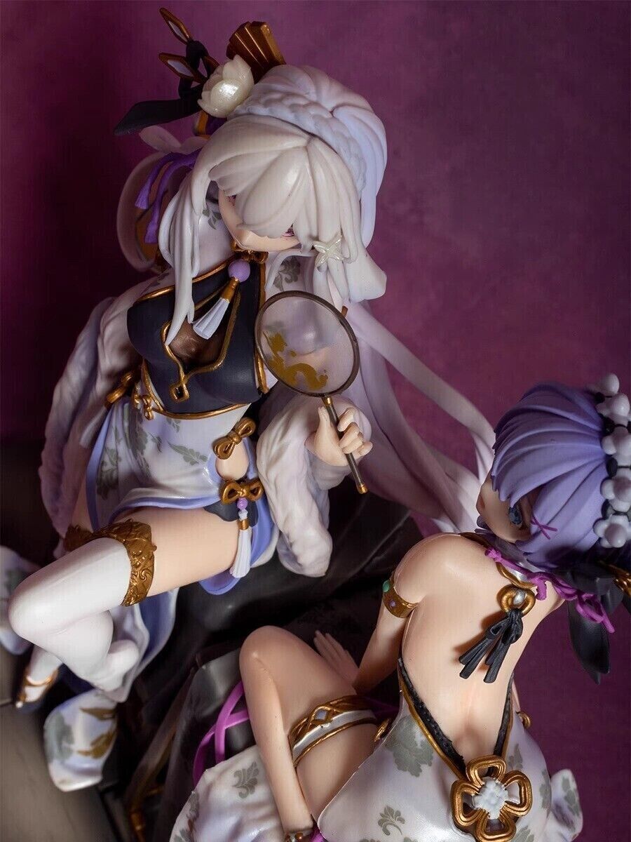 Emelia & Rem Figure, Re:Zero kara Hajimeru Isekai Seikatsu Figurine, Anime 9 in