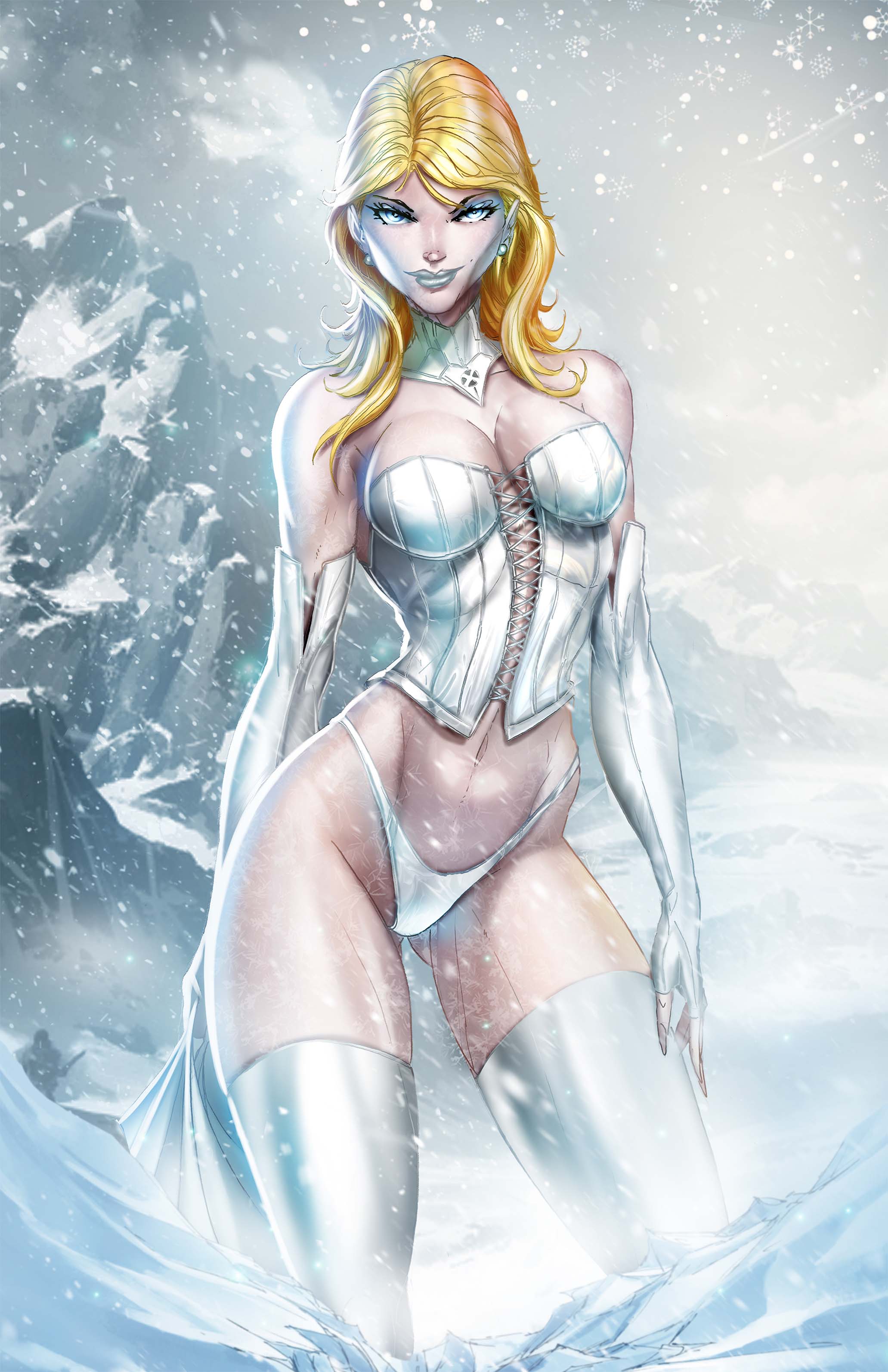 2025 Mutant Diamond Icy Metal Cosplay Comic