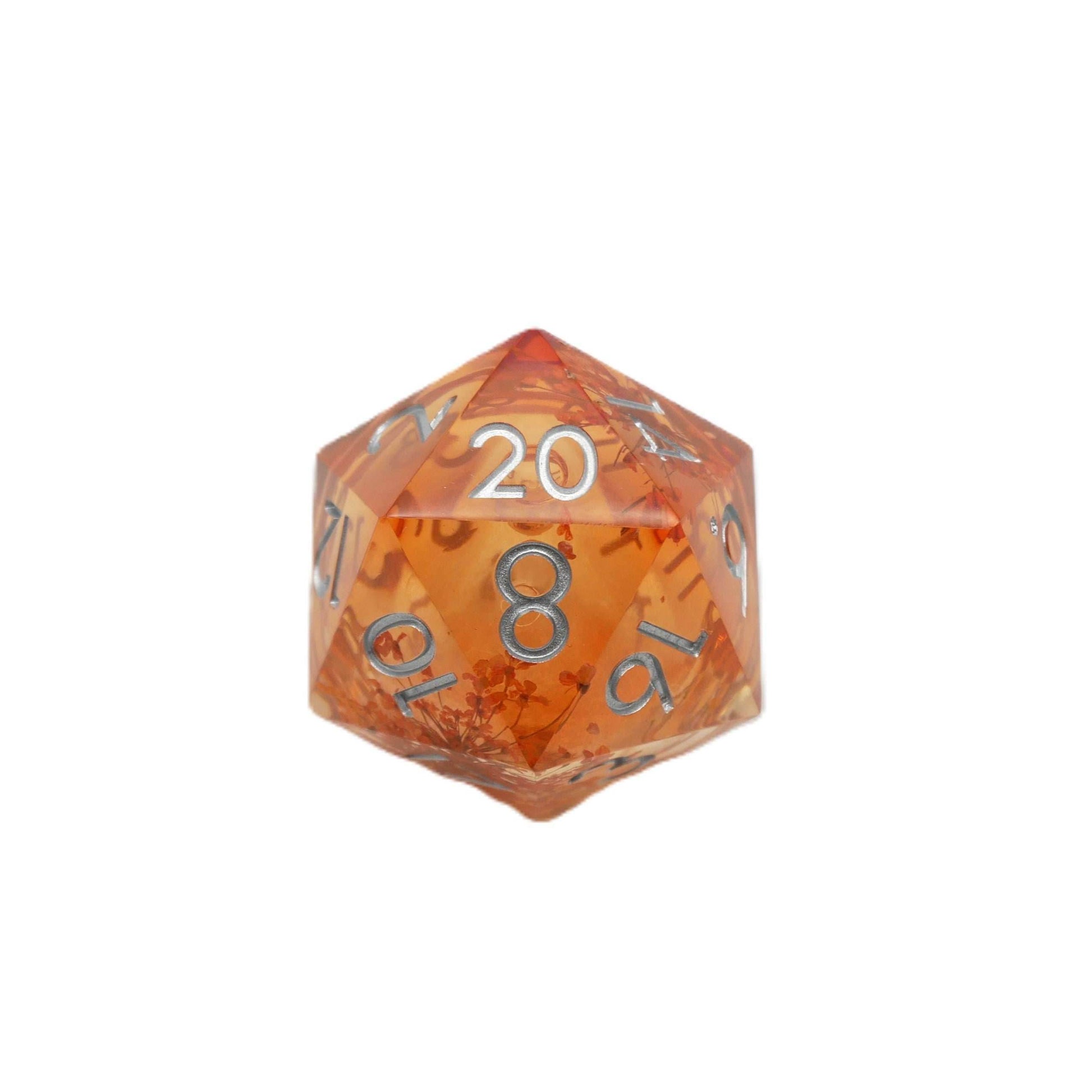 Elixir of Enchantment - Giant D20 Liquid Core DnD Dice Set | Acrylic RPG Gaming Dice - 