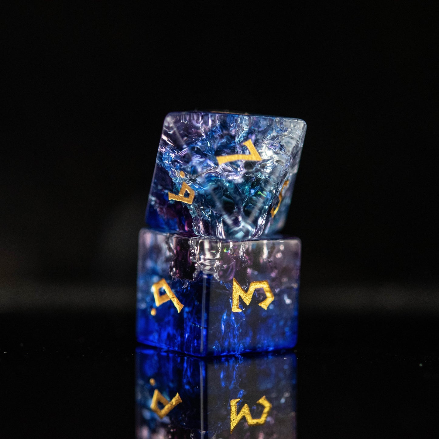 Enchanted Waters Shattered Glass Dice Set 'PRE-ORDER | SPRING EVENT DEAL' - 