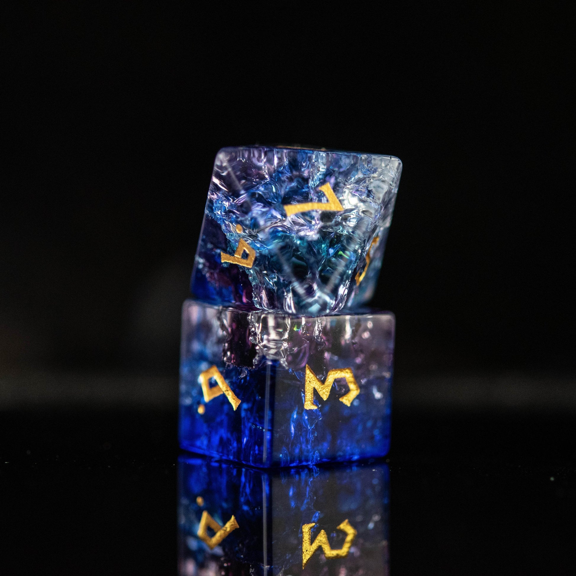 Enchanted Waters Shattered Glass Dice Set 'PRE-ORDER | SPRING EVENT DEAL' - 