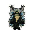 Enchantress Pin - Sorceress Wiccan Druid or Witchy Enamel Pin For Halloween