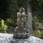 ENT Tree Lady Backflow Incense Burner 9.25"