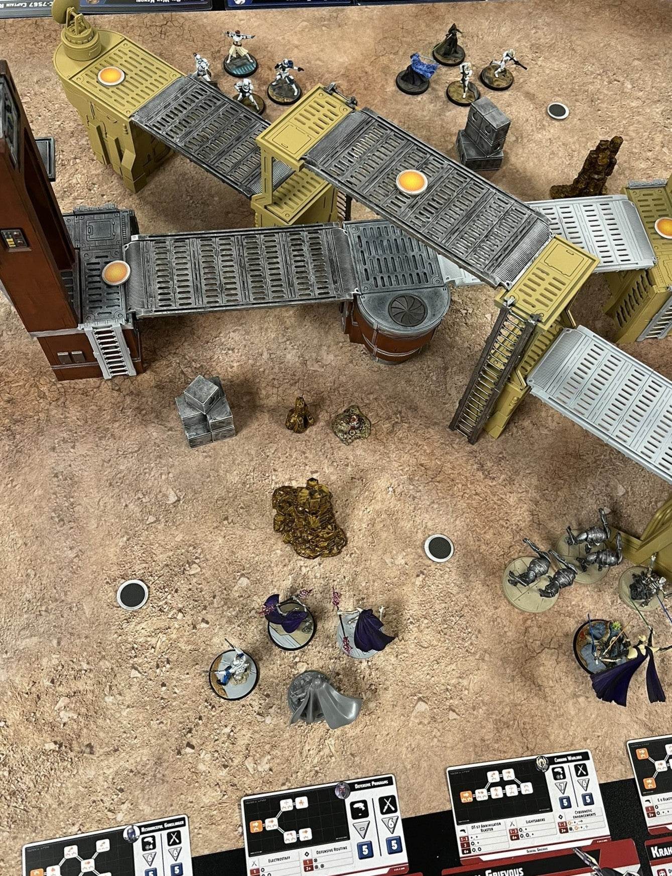 Desert Paths - Neoprene Battle Mat - Warhammer, AoS, 40K, Kill Team, MCP, Shatterpoint, Legion, More - 36x36