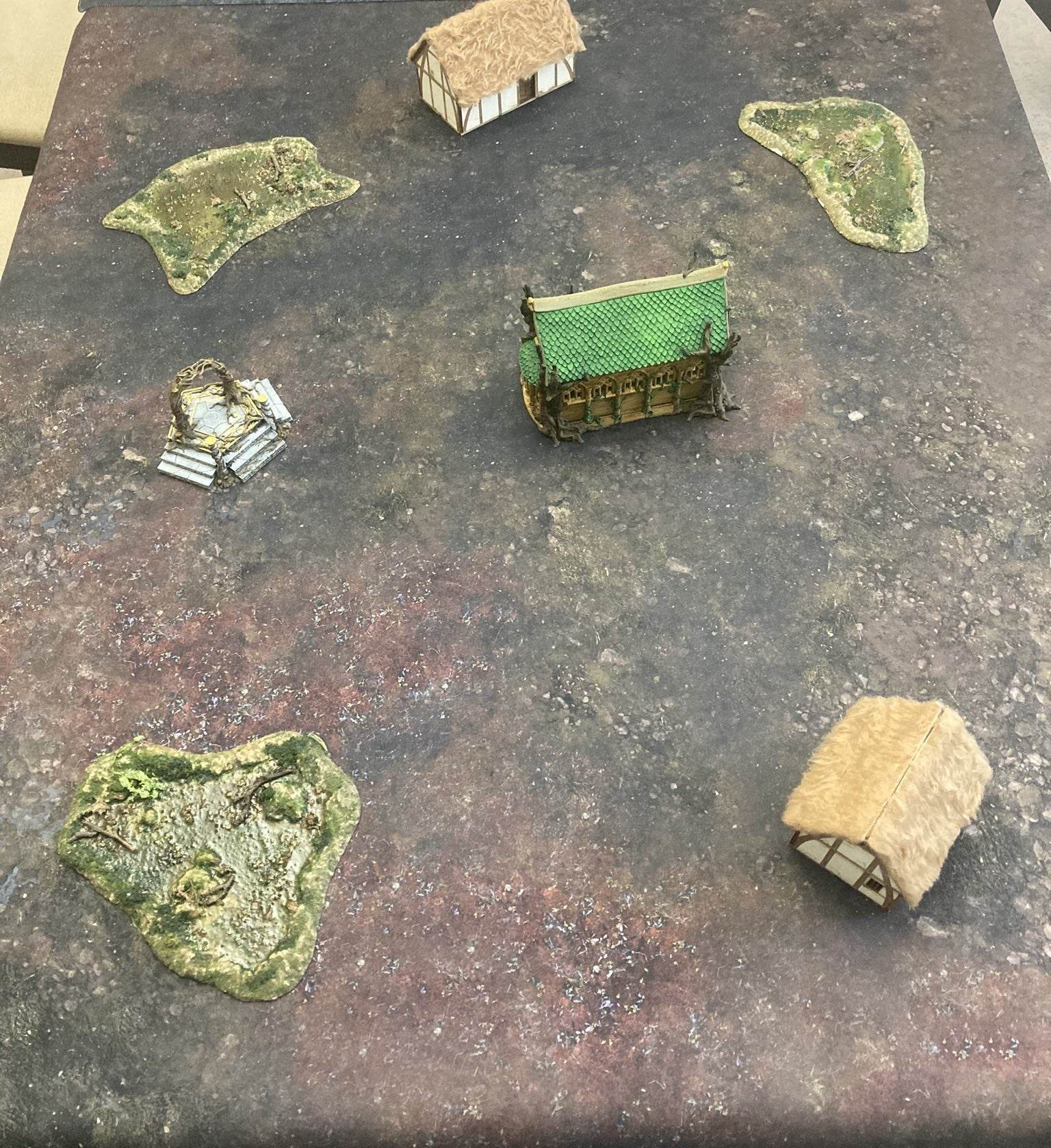 Boggy Swamp - Neoprene Battle Mat - Warhammer, AoS, 40K, Kill Team, MCP, Shatterpoint, Legion, More - 44x60