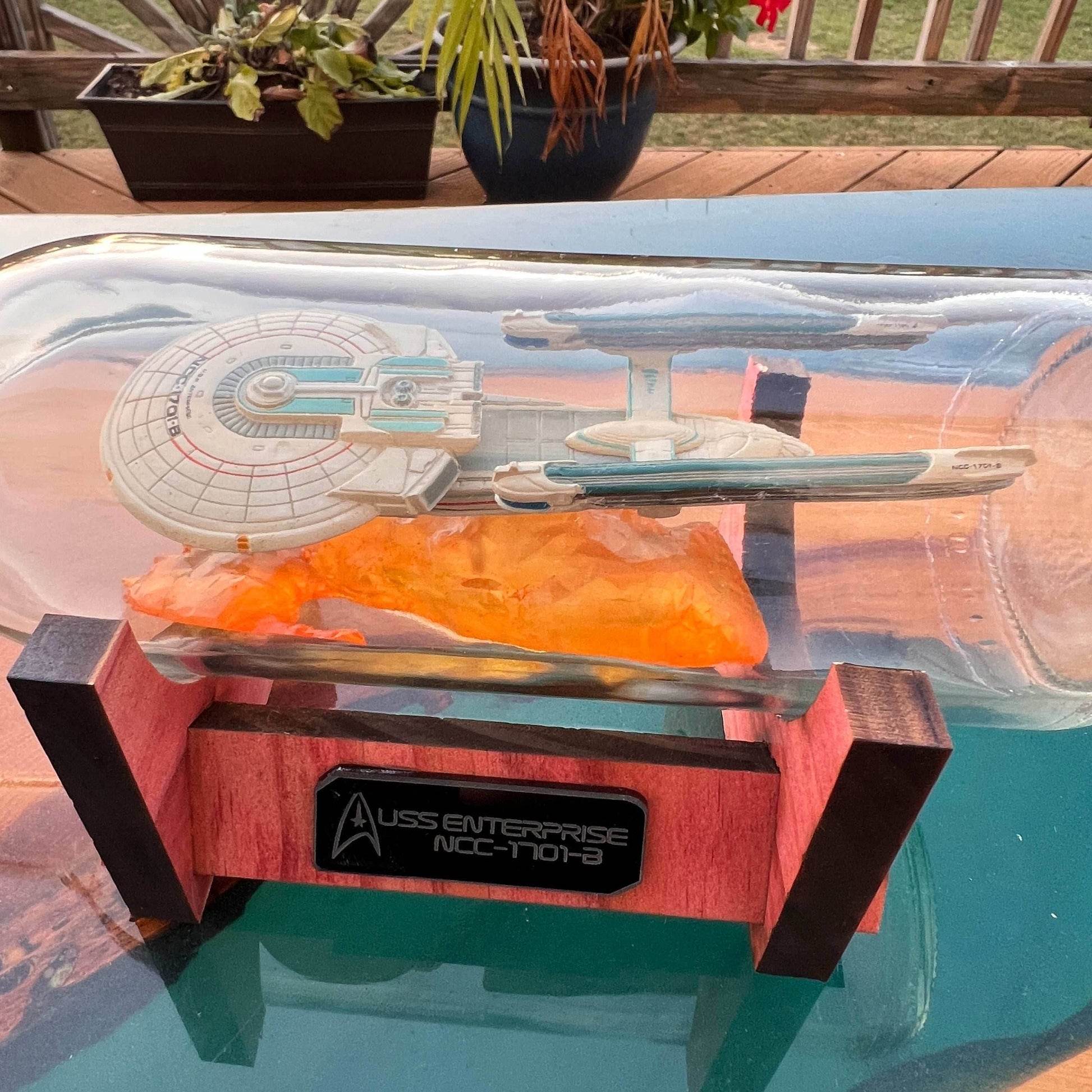 Star Trek NCC-1701-B Enterprise in a Bottle - 