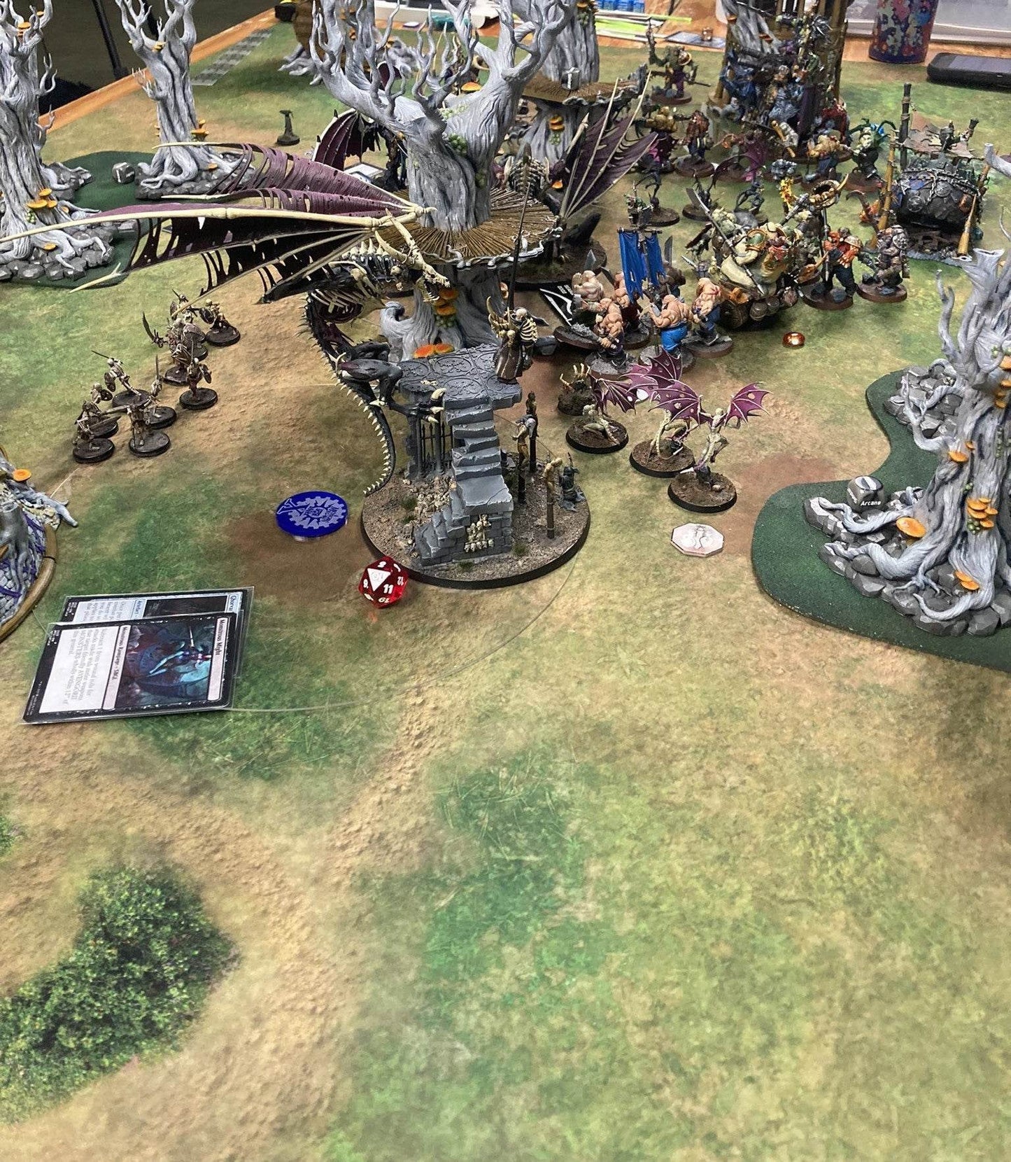 Traveler's Road - Neoprene Battle Mat - Warhammer, AoS, 40K, Kill Team, MCP, Shatterpoint, Legion, More - 44x60