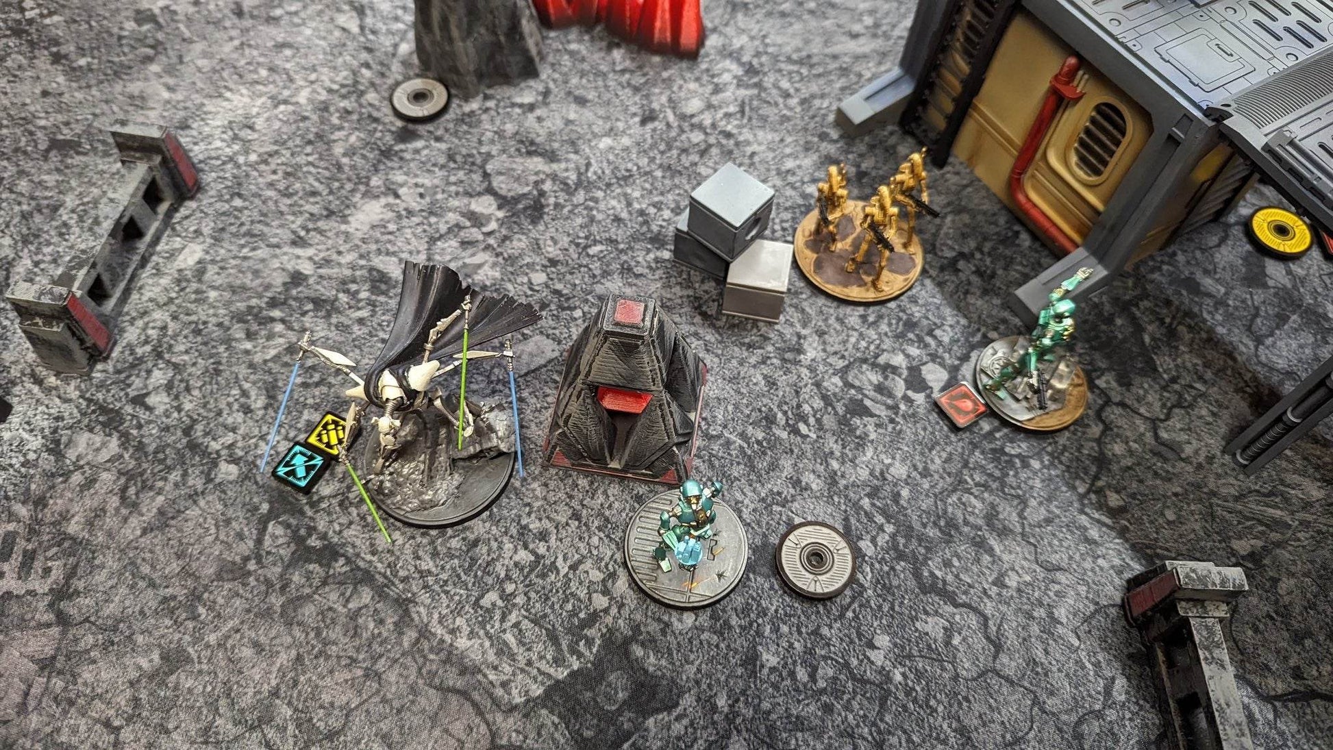 Ashen Wastelands - Neoprene Battle Mat - Warhammer, AoS, 40K, Kill Team, MCP, Shatterpoint, Legion, Deadzone, More - 22x30