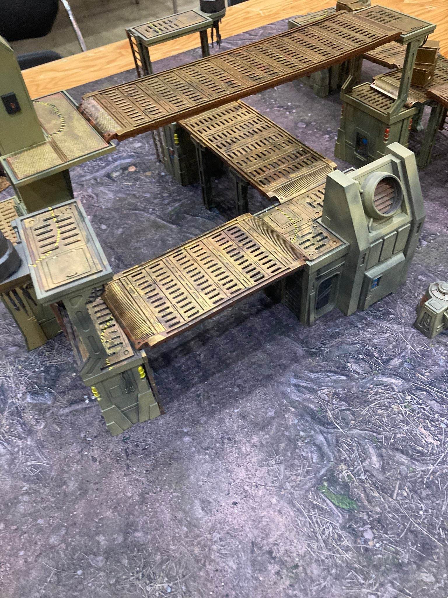 Deep Forest - Neoprene Battle Mat - Warhammer, AoS, 40K, Kill Team, MCP, Shatterpoint, Legion, More - 44x60