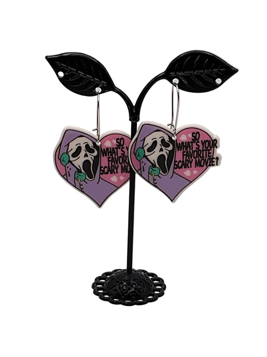 Scream Earrings 1