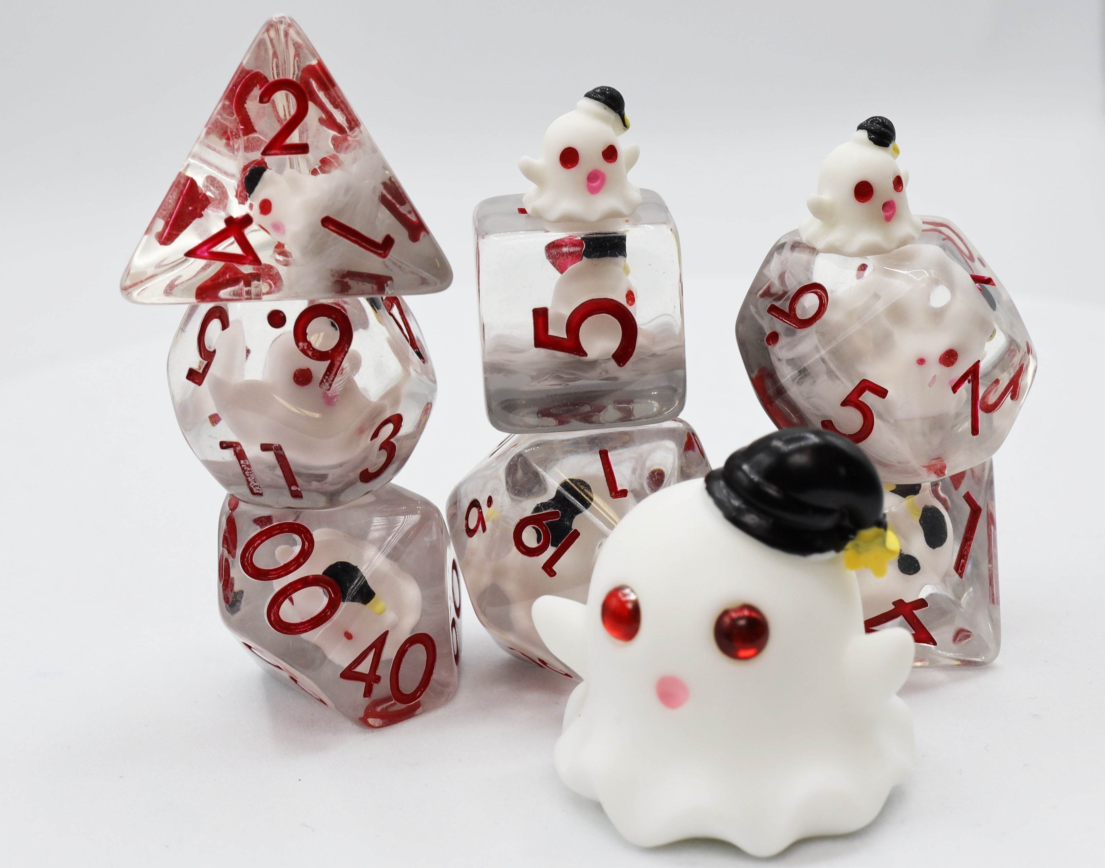Sleepy Ghost RPG Dice Set - 