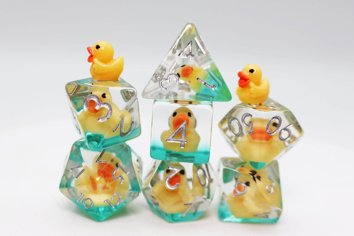 Rubber Duckie RPG Dice Set - 