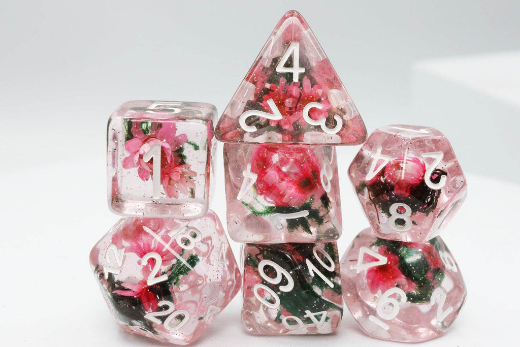 Carnation Love RPG Dice Set - 