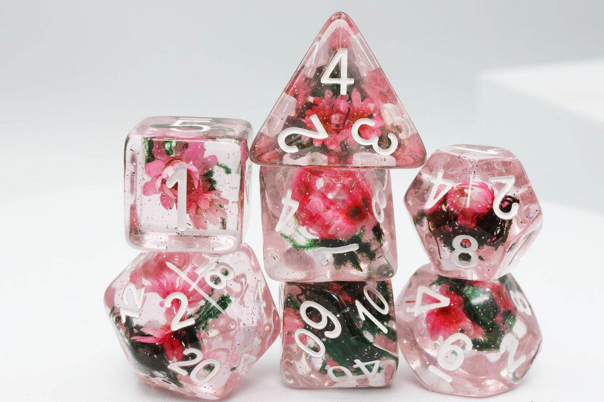 Carnation Love RPG Dice Set - 