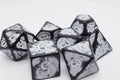 Timeworn White RPG Dice Set - 