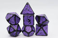 Timeworn Purple RPG Dice Set - 