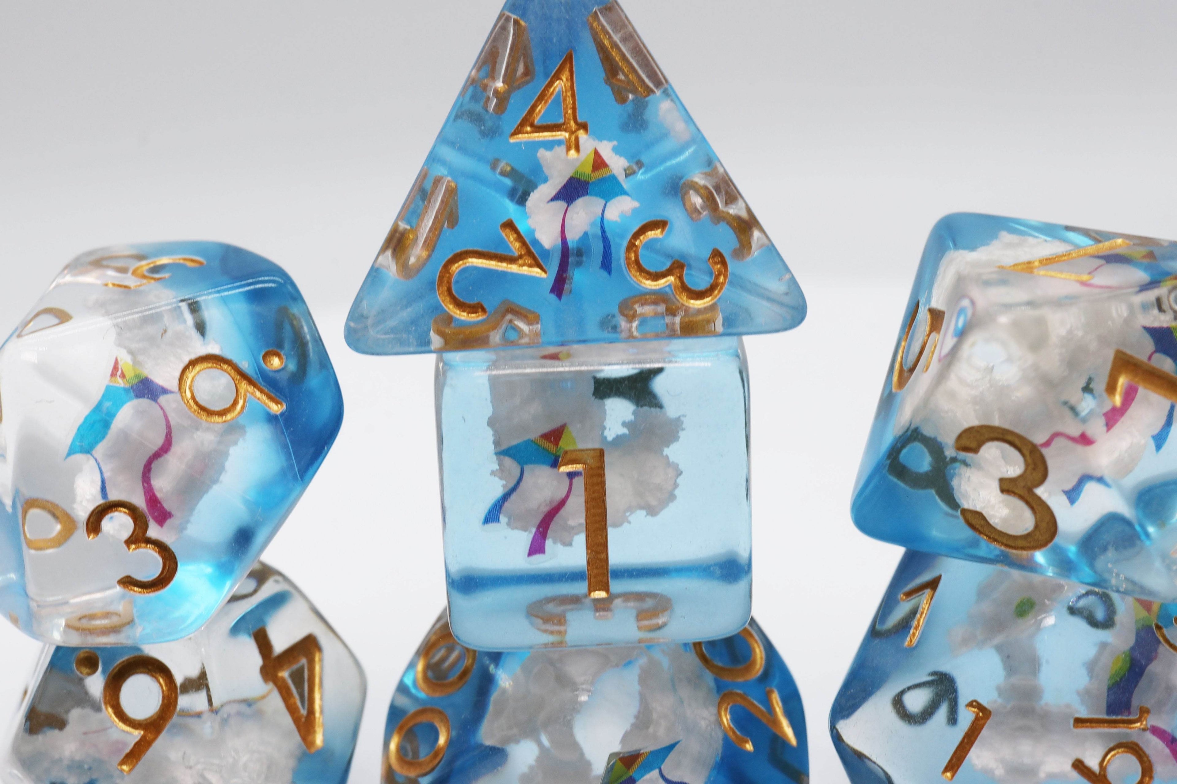 Kite & Clouds RPG Dice Set - 