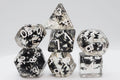 Butterfly Kiss - Black RPG Dice Set - 