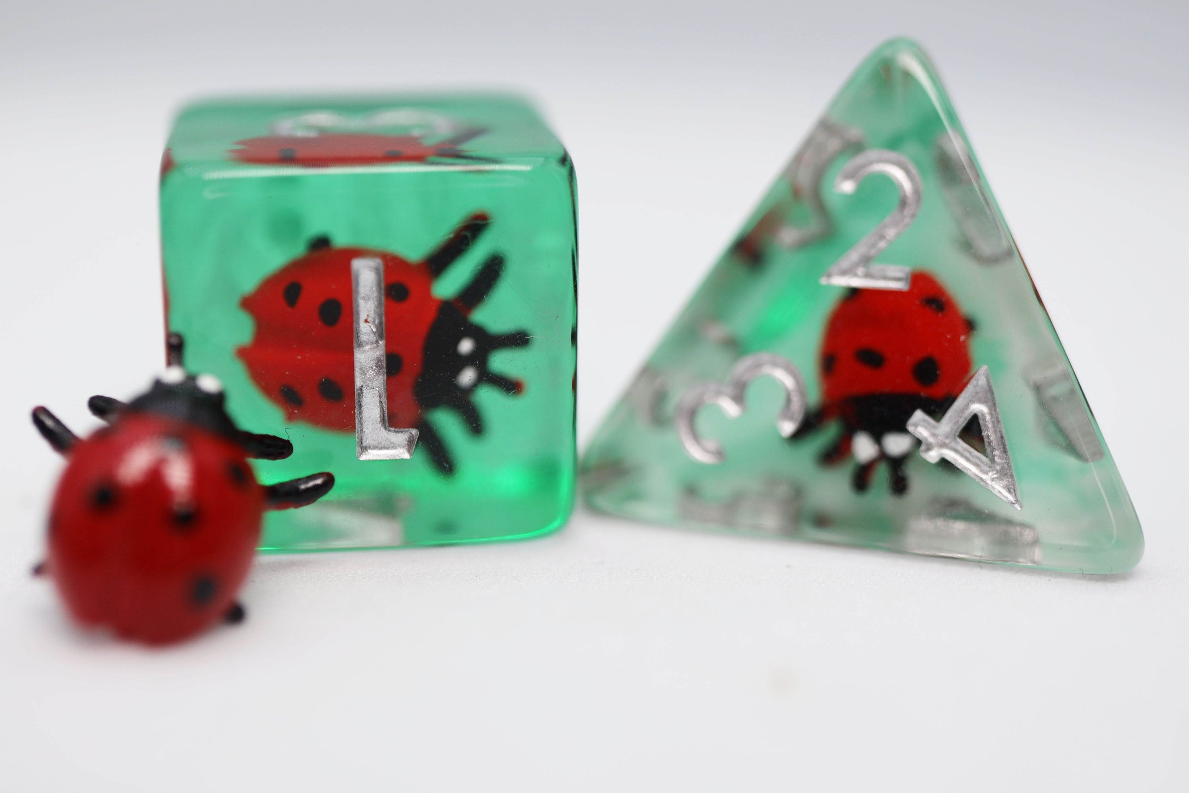 Lucky Ladybird RPG Dice Set - 