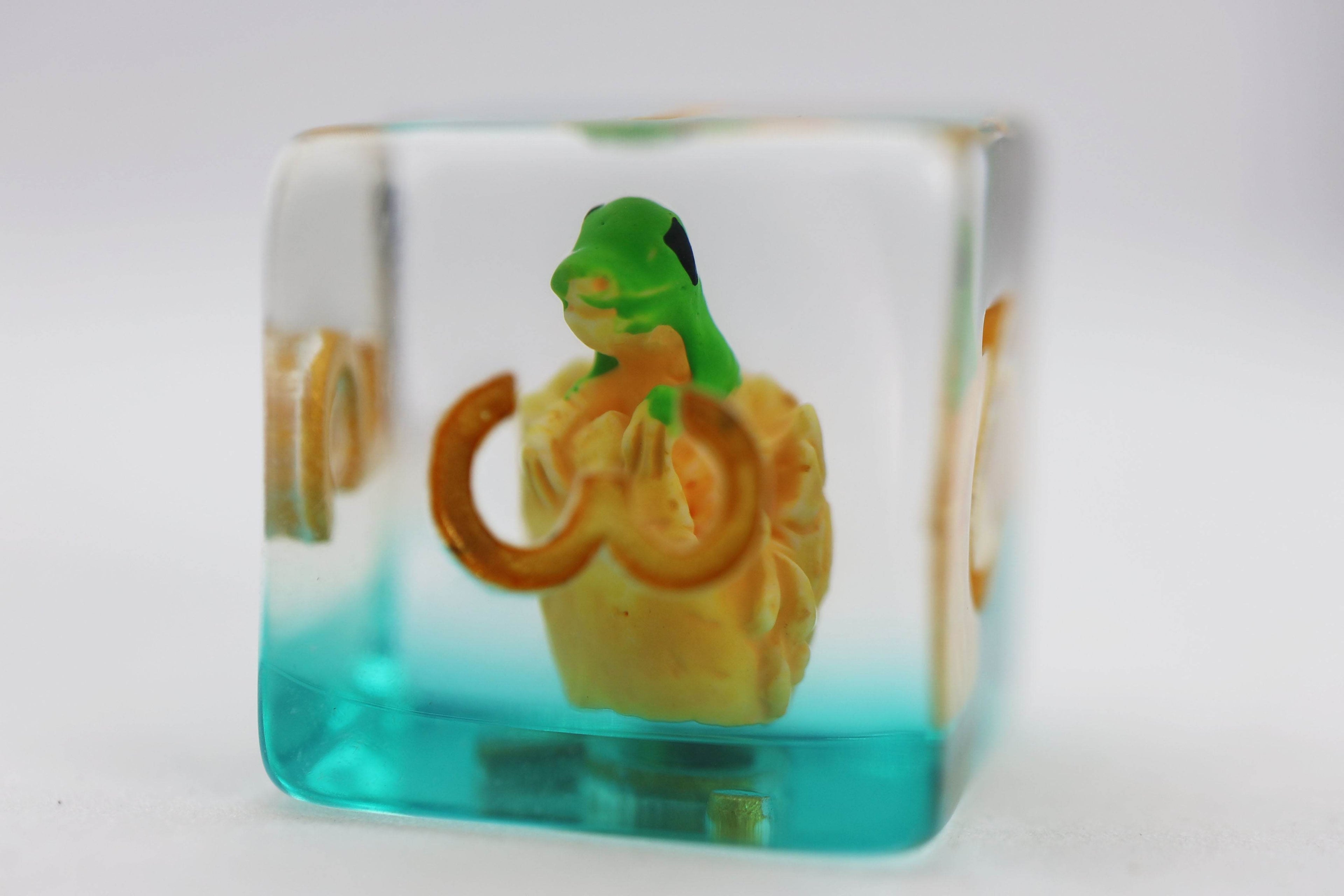 Green Dragon Hatchlings RPG Dice Set - 