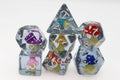 Whimsical Mushrooms RPG Dice Set - 
