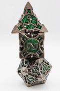 Quiver of Arrows: Enchanted Forest Arrow - Metal RPG Dice Set - 