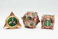 Meteor Storm: Irradiated Iridescence - Metal RPG Dice Set - 