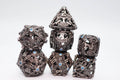 Trees of Virtue: Tree of Perseverance - Hollow Metal RPG Dice Set - 