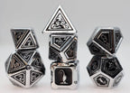 Alchemist Metals: Necrotic - Metal RPG Dice Set - 