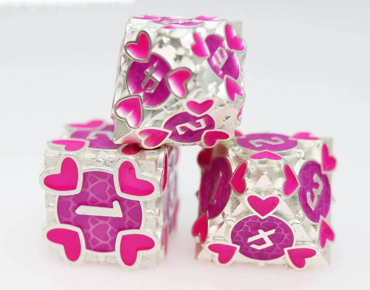 Erotes' Arrow: Hedylogos - Metal RPG Dice Set - 