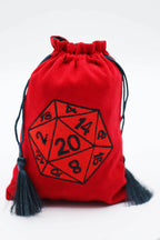 Foam Brain Games Dice Bag - Red D20