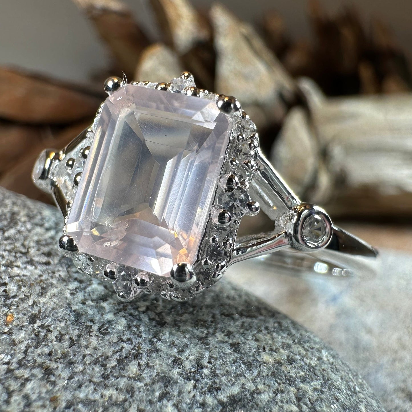 Tianna Rose Quartz Ring
