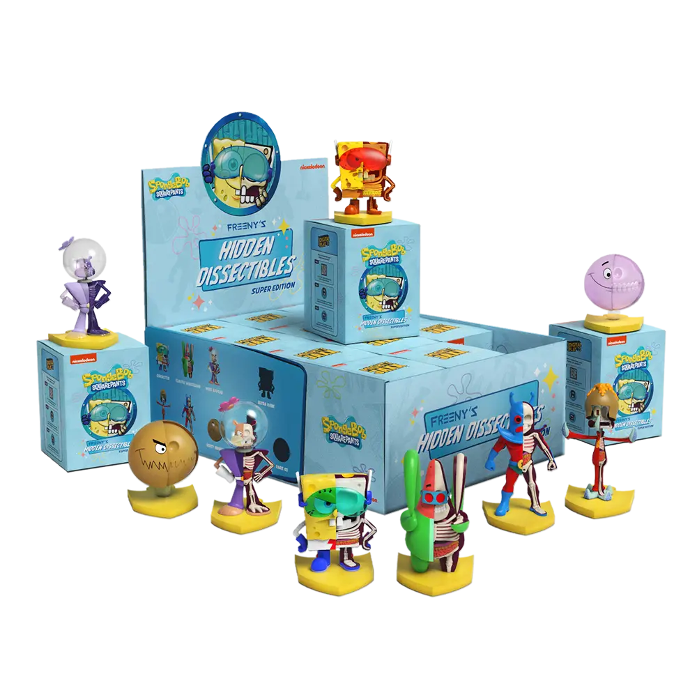 Freeny's Hidden Dissectibles SpongeBob SquarePants Series 04 Super Edition Blind Box - Mighty Jaxx