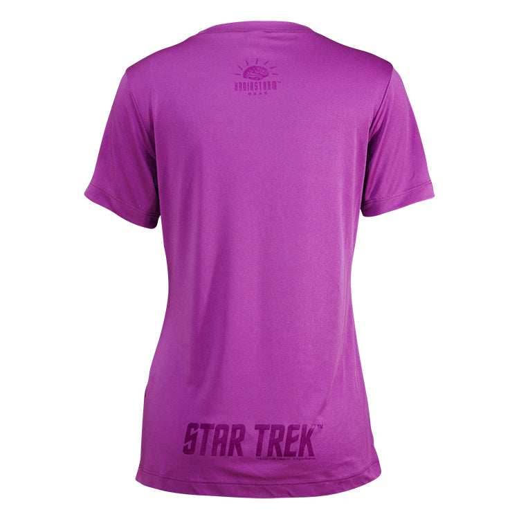 Star Trek Floret Women's Tech Shirt (S, M, L, 2XL) - Small
