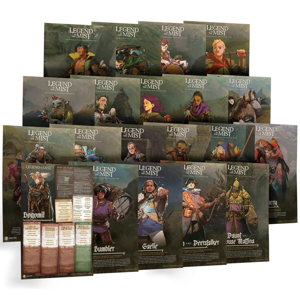 Character Pack (20) - Legend in the Mist