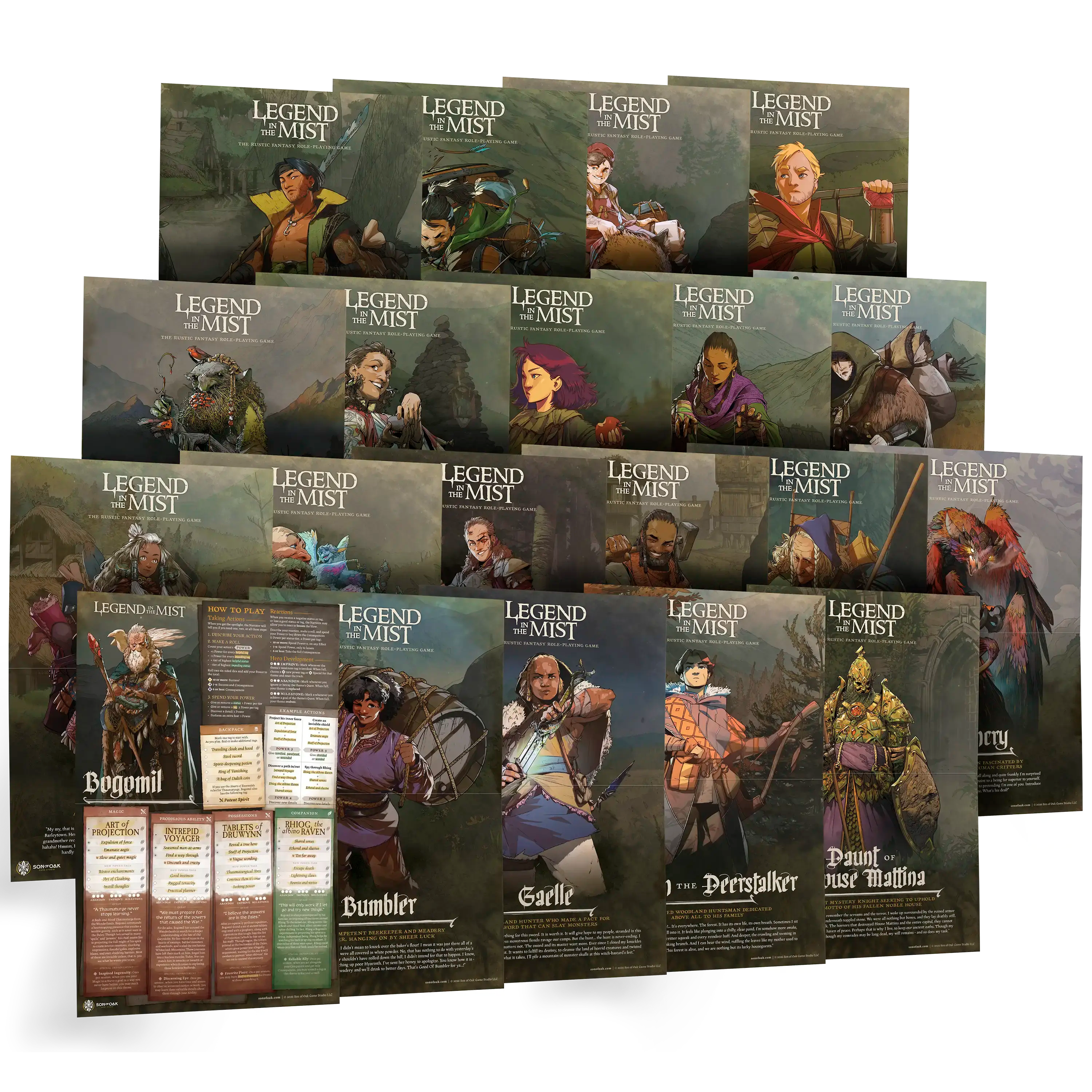 Character Pack (20) - Legend in the Mist