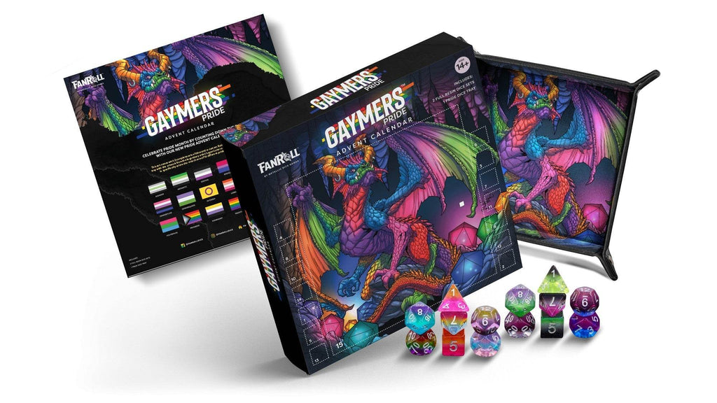 2025 Pride Month Dice Advent Calendar - 