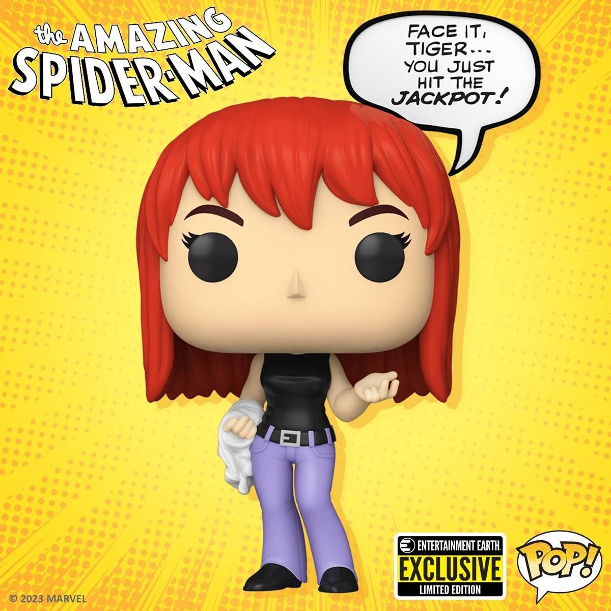Funko Pop! Marvel: Spider-Man - Mary Jane Watson Entertainment Earth Exclusive - 