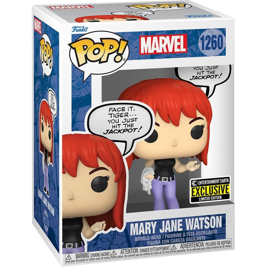 Funko Pop! Marvel: Spider-Man - Mary Jane Watson Entertainment Earth Exclusive - 
