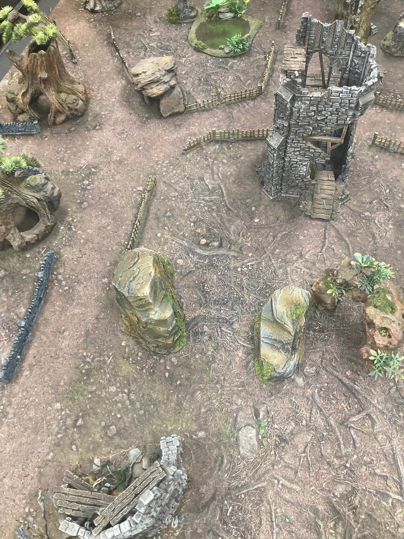 Deep Forest - Neoprene Battle Mat - Warhammer, AoS, 40K, Kill Team, MCP, Shatterpoint, Legion, More - 44x60