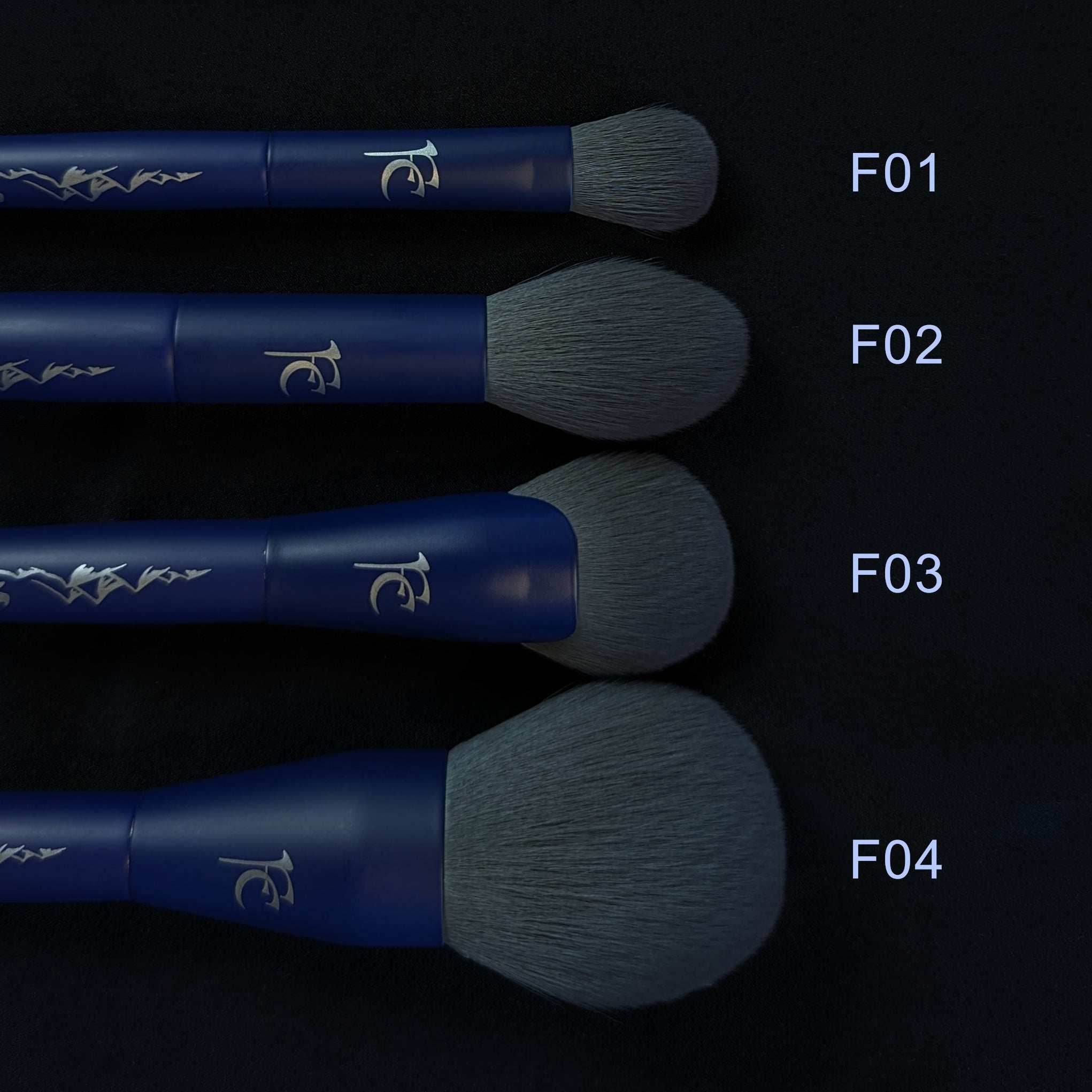 Ice Dragon Brushes - Eye brush bundle