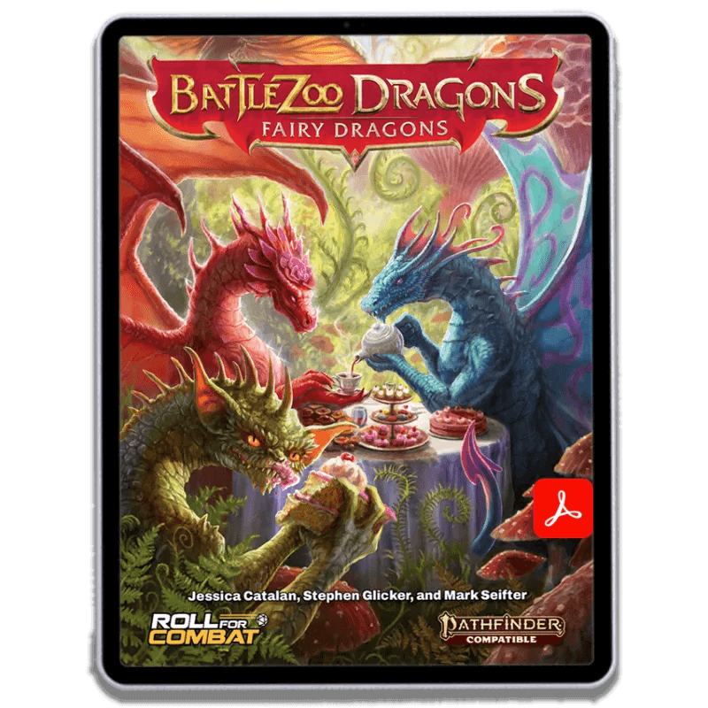 Battlezoo Dragons: Fairy Dragons PDF - Pathfinder 2nd Edition / PDF Only